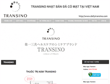 Tablet Screenshot of dailytransino.com